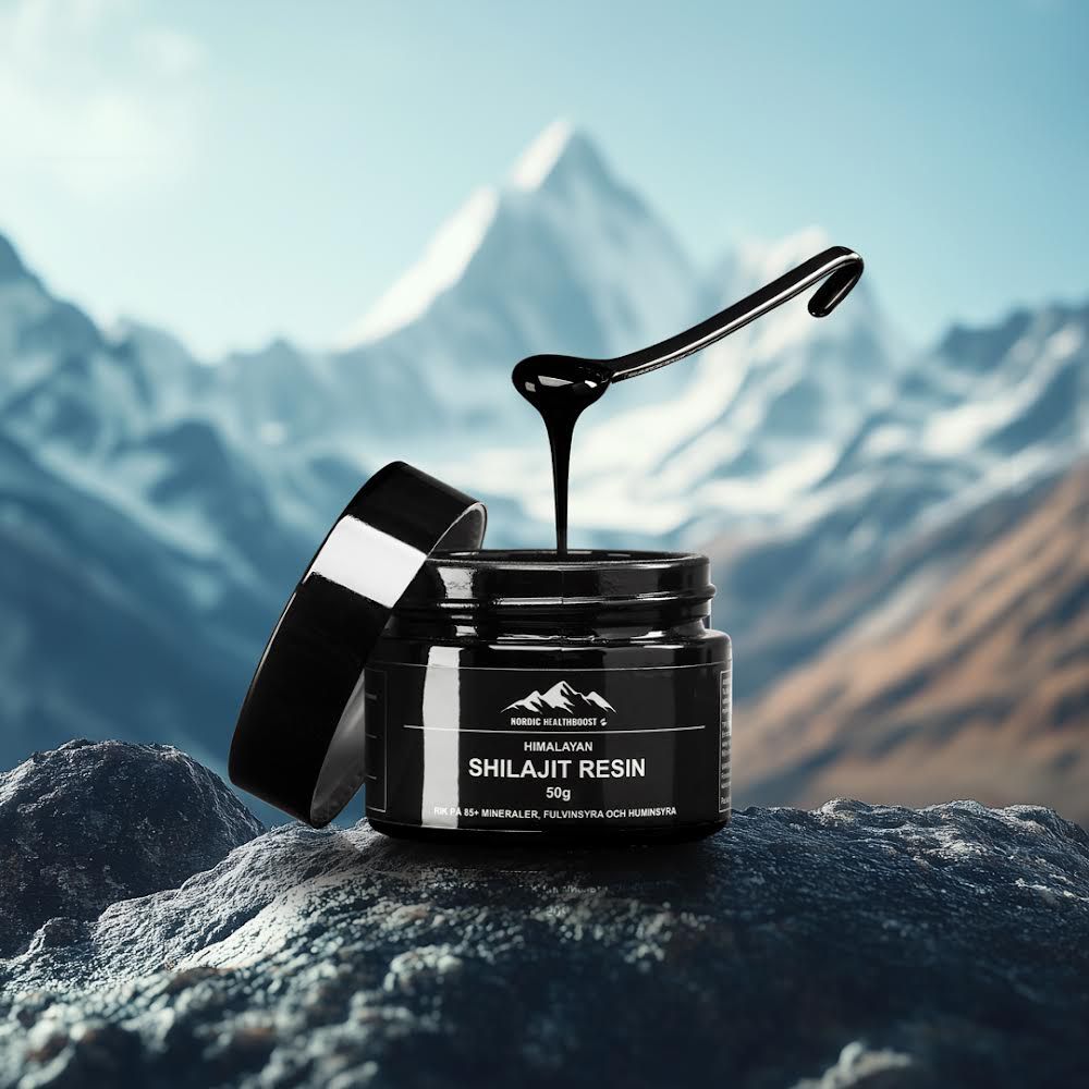 är shilajit farligt? Nordic Healthboost Himalayan Shilajit Resin 50g